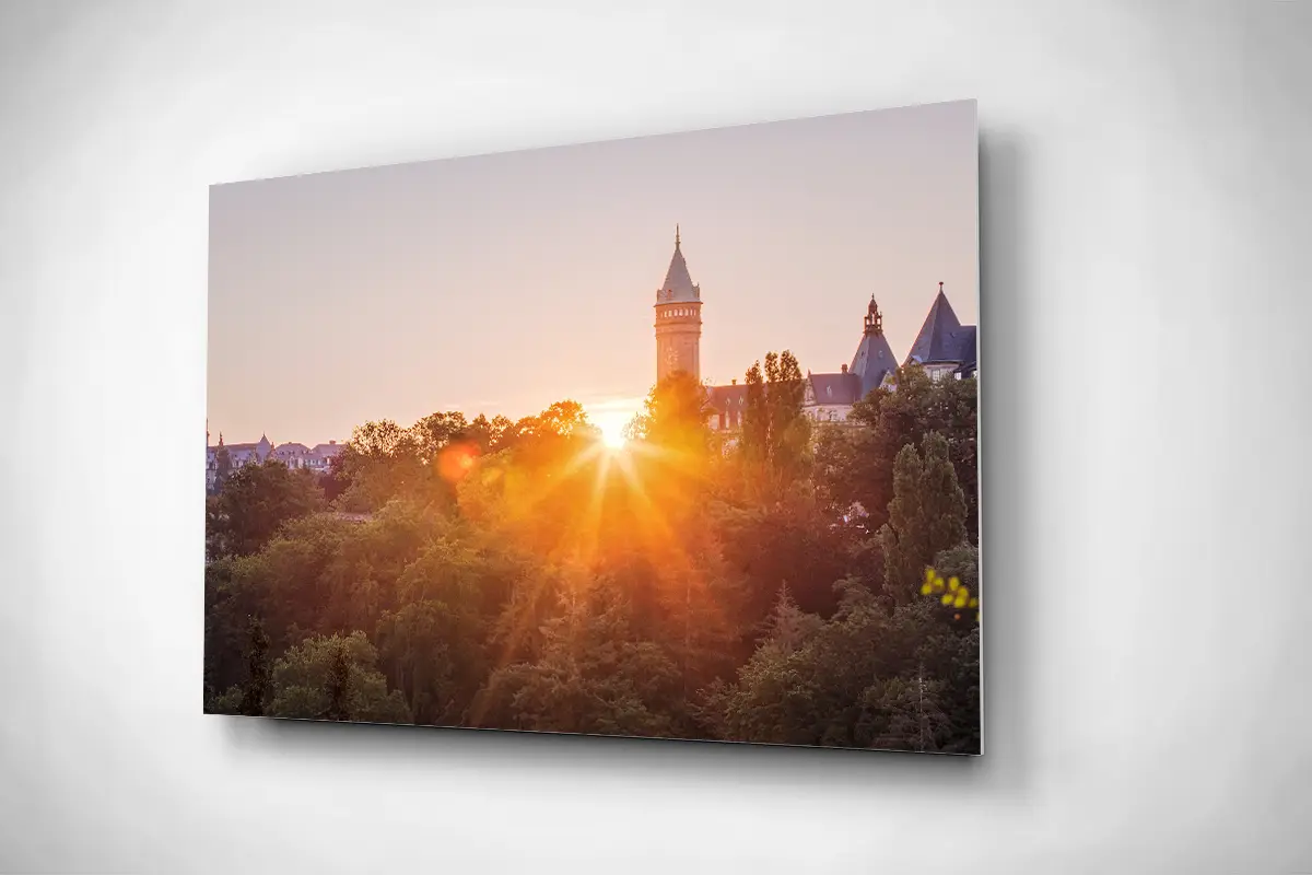 Sunrise-Luxembourg-city-rigid-poster