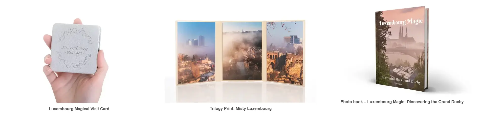 photography gift shop luxembourg - books, calendars, prints and souvenirs