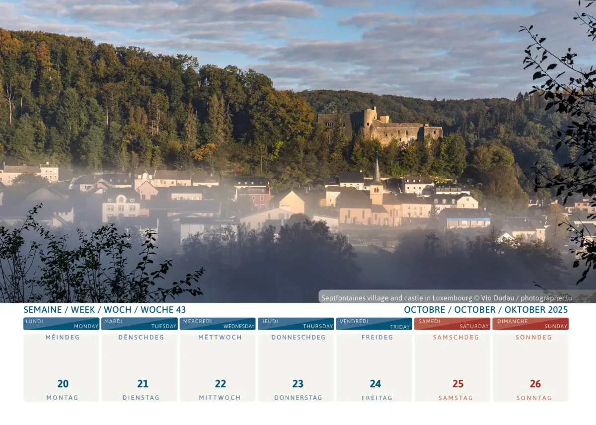 Kalenner Letzebuerg 2025 - Septfontaines Kalenner Letzebuerg 2025 - Septfontaines