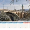 Luxembourg-Calendar-2025- Luxembourg-Calendar-2025 - Pont Adolphe
